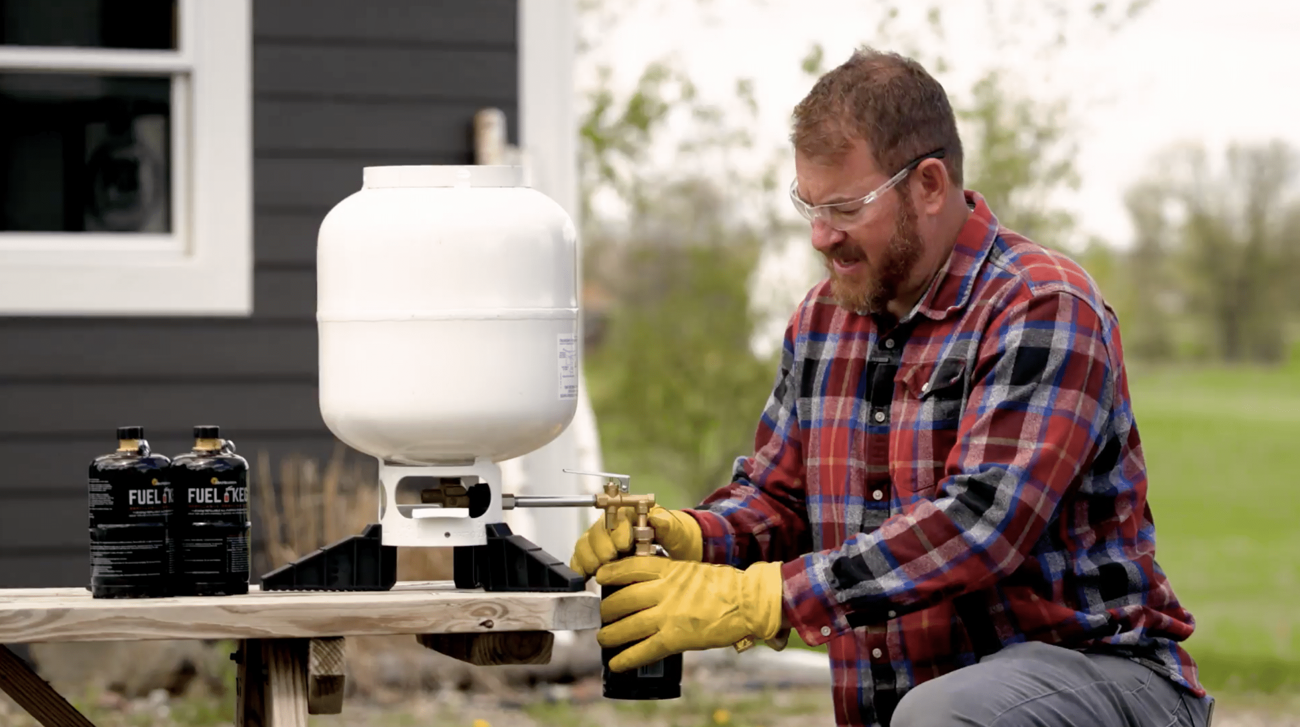 Refillable Propane Tank | Fuel Keg